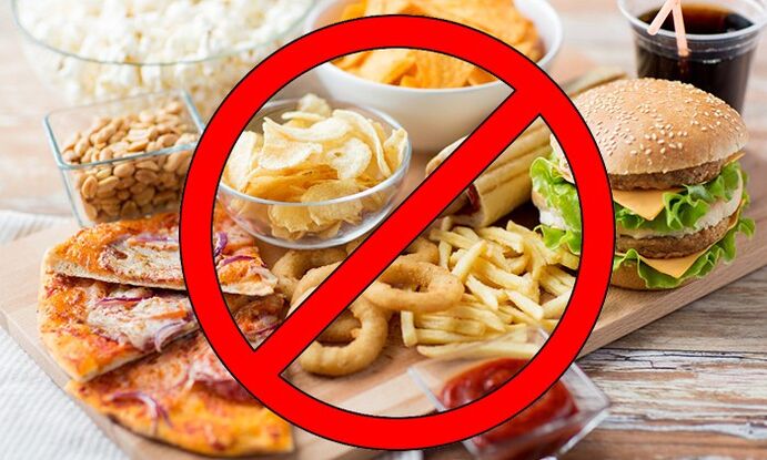 Απαγορευμένες τροφές για οστεοαρθρίτιδα ισχίου